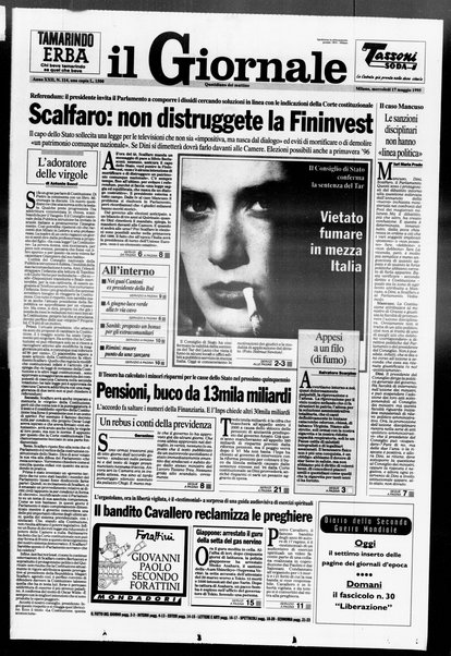 Il giornale : quotidiano del mattino